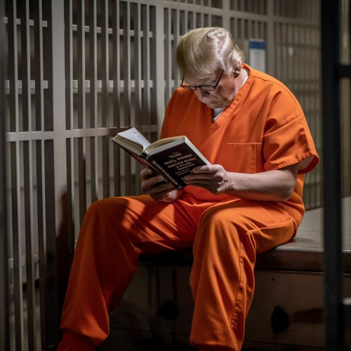 Donald Trump en prison