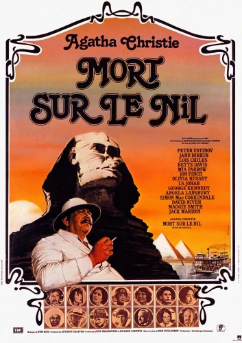Affiche du film Mort sur le Nil avec Peter Ustinov