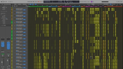 Console de mixage de Logic Pro