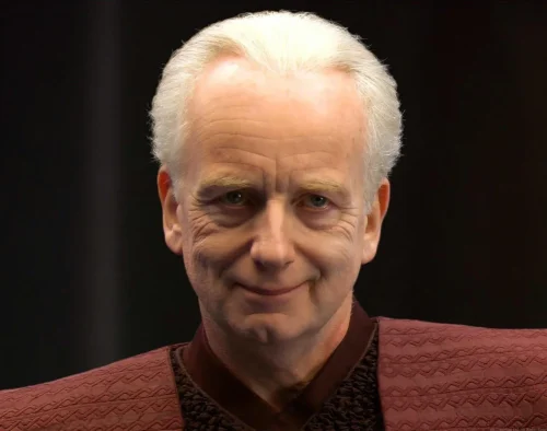 Ian McDiarmid incarnant Sheev Palpatine dans Star Wars